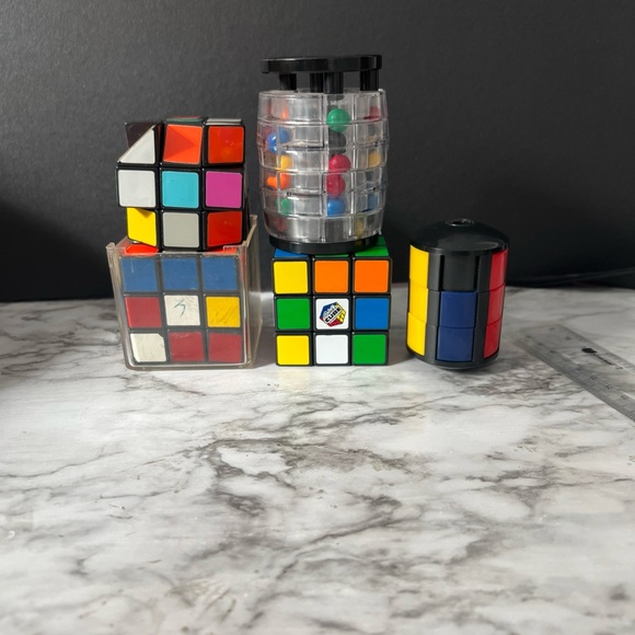 Colorful Puzzle Cube Set - Picture 3 of 11